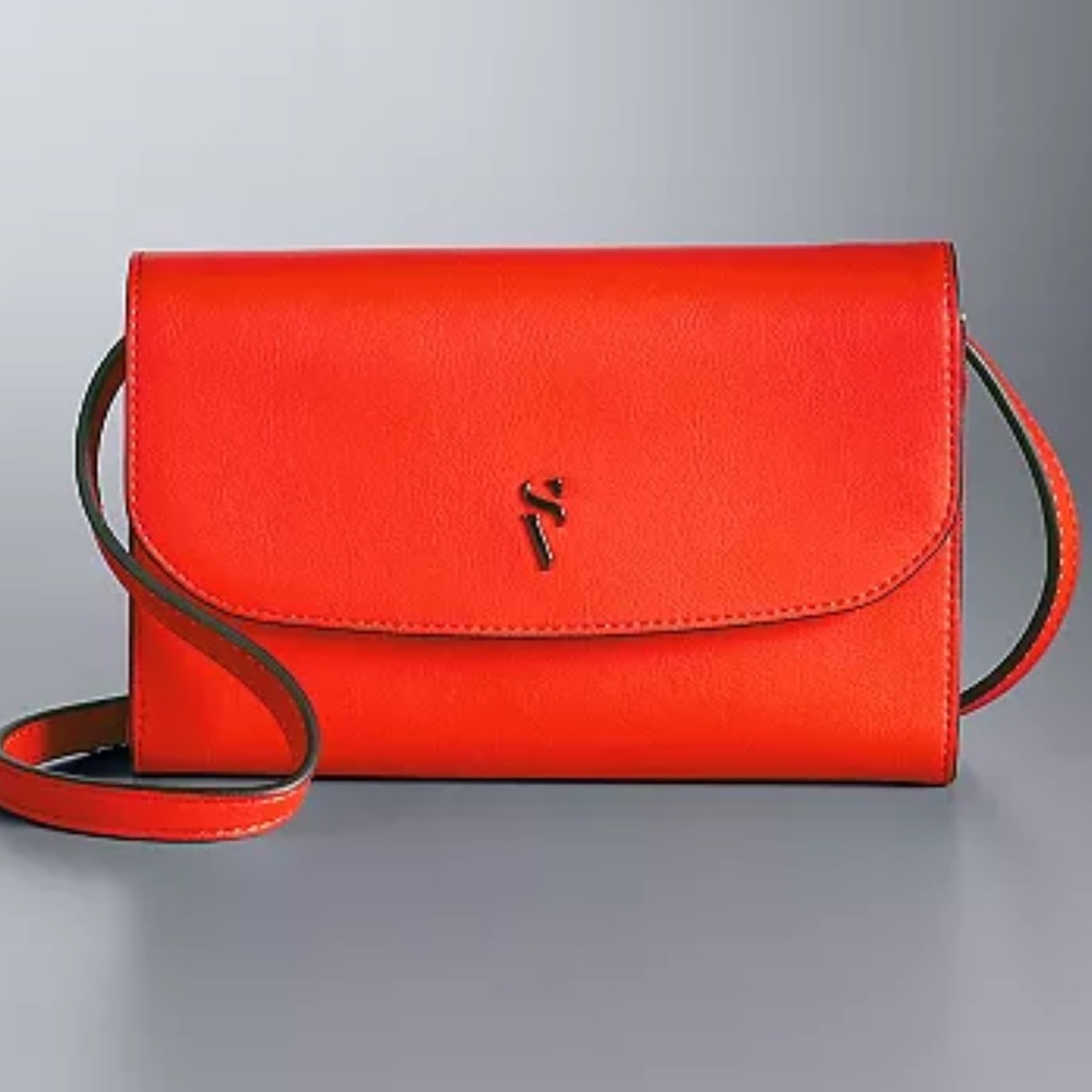 Simply Vera Vera Wang Signature Envelope Crossbody Bag